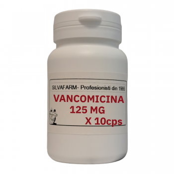 VANCOMICINA 125mg x 10cps-preparat in farmacie