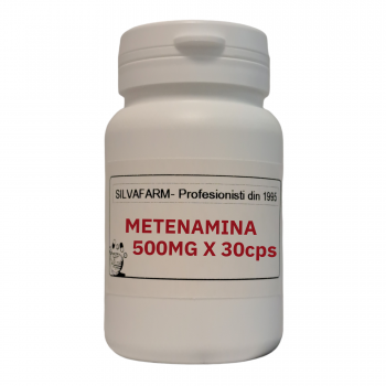 METENAMINA 500mg 30 capsule - adjuvant in infectii urinare recidivante