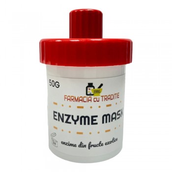ENZYME MASK cu Enzime din Fructe Exotice si pulberi raw Ananas, Hibiscus, Lucuma -50G
