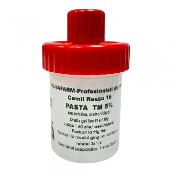 PASTA TM Tetraciclina , Metronidazol 5% 30g