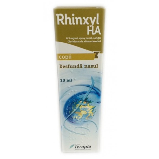 RHINXYL HA spray 0.5mg/ml pentru copii