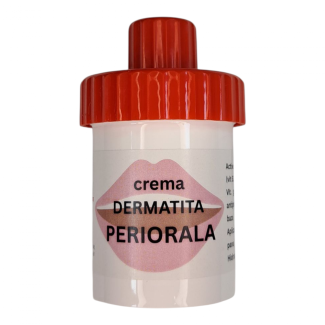 DERMATITA PERIORALA - crema reparatoare cu Metronidazol,Alantoina si Niacinamida . 30G
