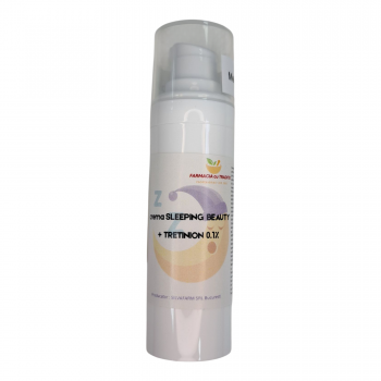 CREMA SLEEPING BEAUTY - cu TRETINOIN 0.1%, Melatonina, CBD si  - in baza transdermica - 30g
