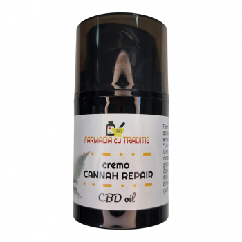CREMA naturala CANNAH REPAIR cu CBD oil si Moisture Plex -47G