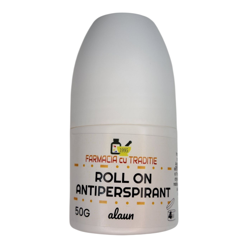 DEODORANT NATURAL cu Alaun si ulei de Gref. FARA triclosan, aluminiu, alcool -50g