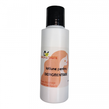 LOTIUNE PENTRU DEPIGMENTARE cu Hexylresorcinol, enzime vegetale si acizi AHA. 100ml