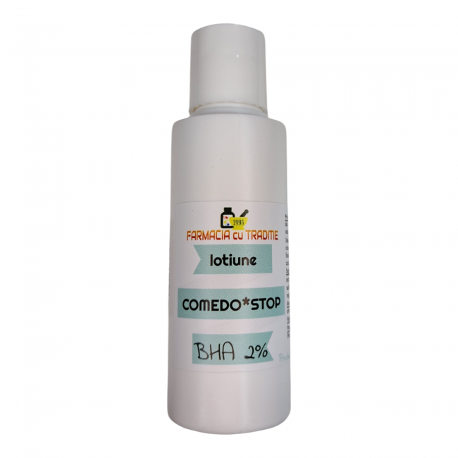 LOTIUNE COMEDO-STOP cu ACID SALICILIC 2% anti puncte negre,ten gras 100ml LOTIUNE COMEDO-STOP cu ACID SALICILIC 2% anti puncte negre,ten gras 100ml