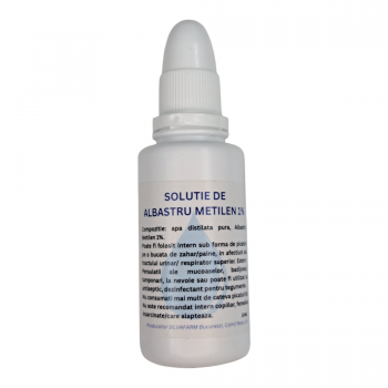 SOLUTIE ALBASTRU DE METILEN 1% 30ML - preparat in farmacie 