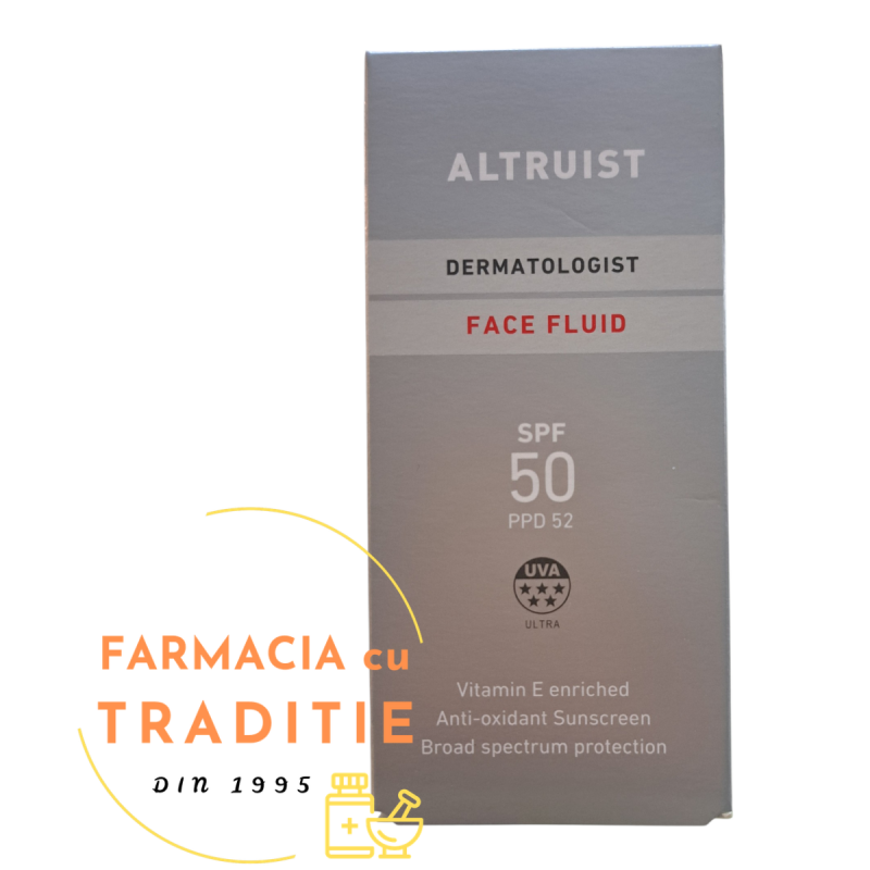 ALTRUIST FLUID ANTIOXIDANT CU VIT E SPF 50 50ML