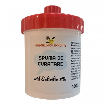 SPUMA DE CURATARE TEN ACNEIC/GRAS cu acid Salicilic, Niacinamide, Sulf.150G SPUMA DE CURATARE TEN ACNEIC/GRAS cu acid Salicilic, Niacinamide, Sulf.150G