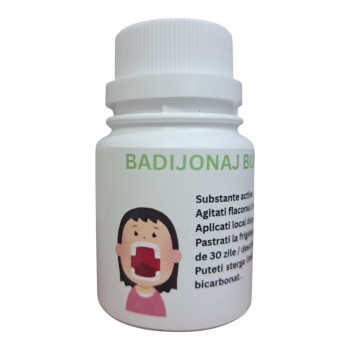 BADIJONAJ BUCAL cu nistatina 1% PENTRU SUGARI 30 ml BADIJONAJ BUCAL cu nistatina 1% PENTRU SUGARI 30 ml