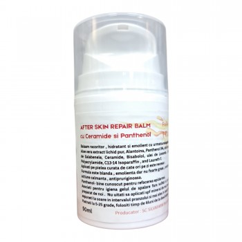 AFTER SKIN REPAIR BALM cu Ceramide, Panthenol si Calamine 10% . 50ml AFTER SKIN REPAIR BALM cu Ceramide, Panthenol si Calamine 10% . 50ml
