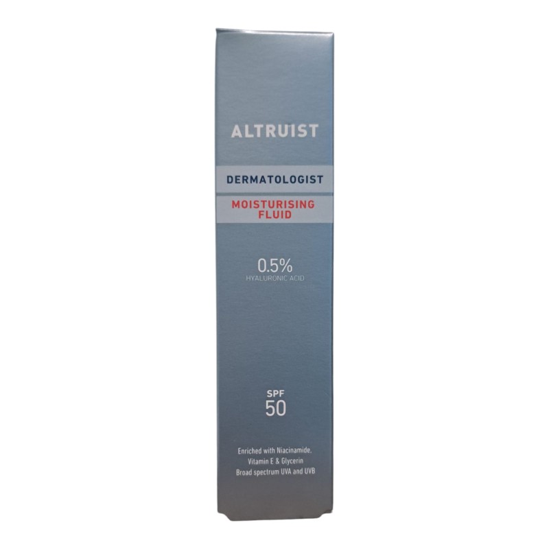 Fluid hidratant SPF50 cu 0.5% acid hialuronic (50ml)