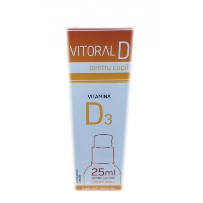 VITORAL D spray oral pentru copii 25ml