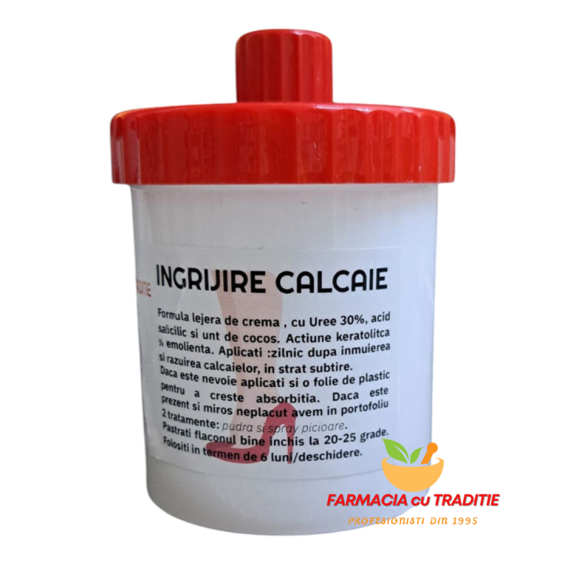 CREMA INGRIJIRE CALCAIE cu Uree 30%, 100g