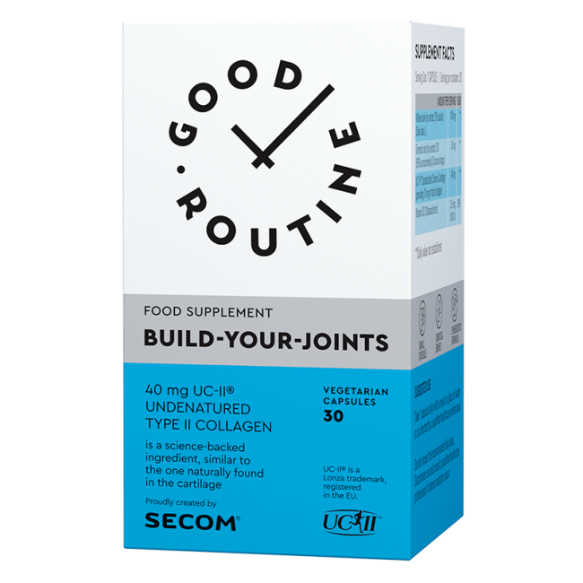 BUILD YOUR JOINTS GOOD ROUTINE 30 capsule, Secom