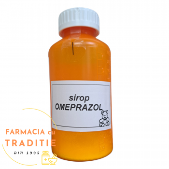 SIROP CU OMEPRAZOL preparat pentru refluxul acid al bebelusului 