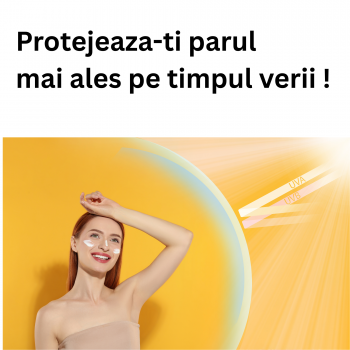 UV PROTECTION HAIR SPRAY cu Keratina si Jatropha Macrantha . 100ml 