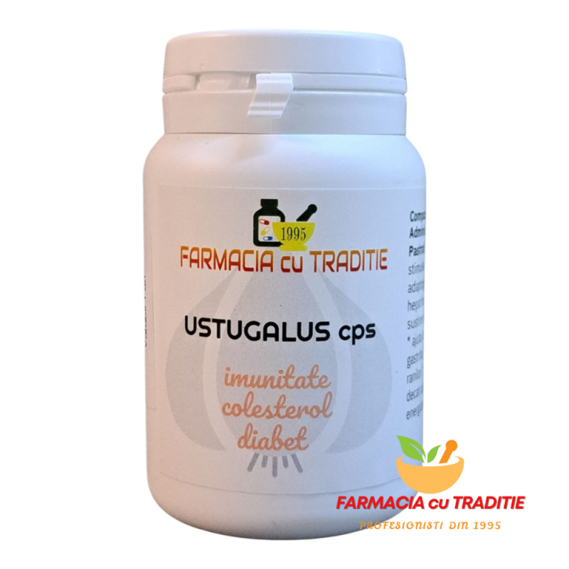 USTUGALUS 60 capsule cu liofilizat din Usturoi Negru si Astragalus USTUGALUS 60 capsule cu liofilizat din Usturoi Negru si Astragalus