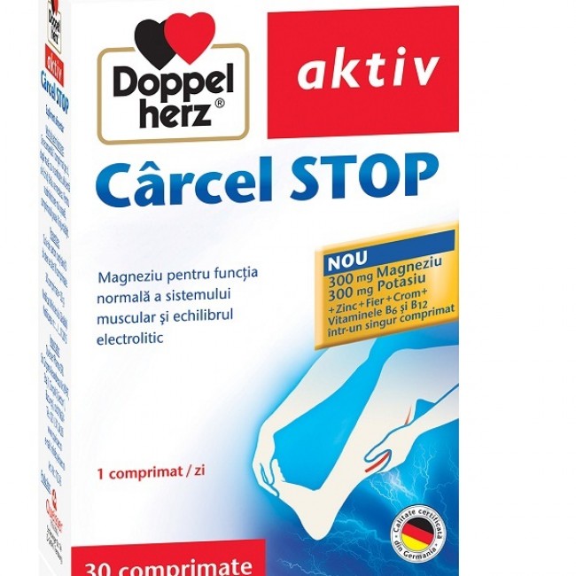 DOPPELHERZ CARCEL STOP 30 comprimate