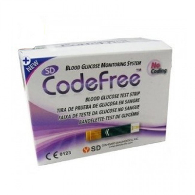 CODEFREE X 50 buc teste de glicemie