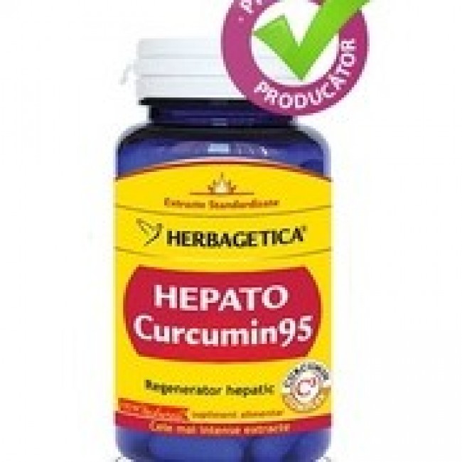 HERBAGETICA HEPATO CURCUMIN (turmeric) 120 capsule