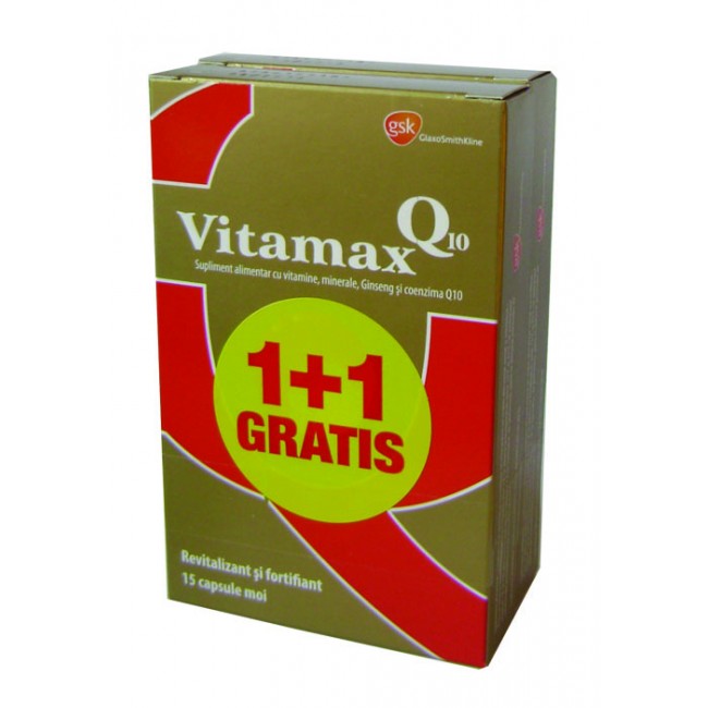 VITAMAX Q10 1+1 GRATIS