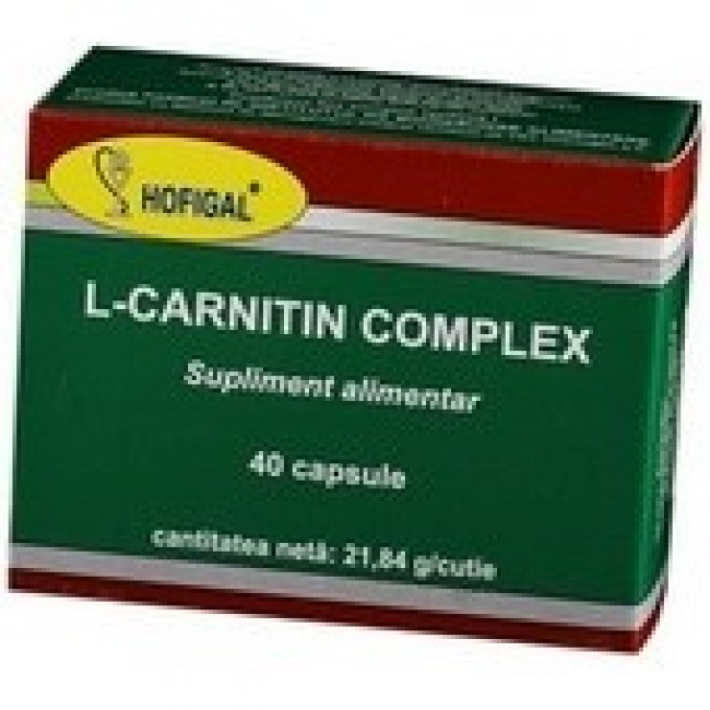 HOFIGAL L-CARNITIN COMPLEX 40 capsule