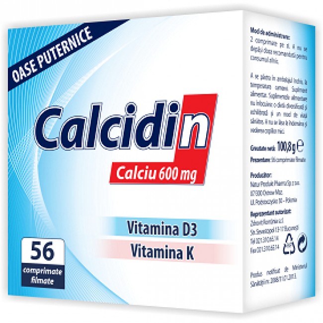 ZDROVIT CALCIDIN 56 comprimate
